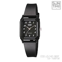 RELOJ ANALOGICO MUJER LQ-142-1BDF CASIO NEGRO CASUAL 1030130
