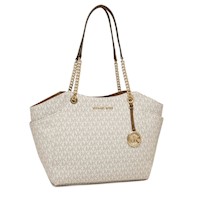 Cartera Michael Kors Jet Set Travel Vainilla