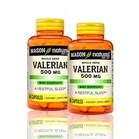 Vitamina Valerian 500 Mg (60 Cap) Pack X2