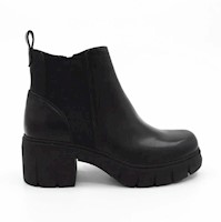 BOTIN MUJER STHEF CASUAL NEGRO 8109