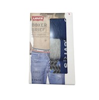 Bóxer Levis Para Hombre Packx3