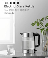 HERVIDORA ELÉCTRICA XIAOMI GLASS KETTLE 2200W - NEGRO