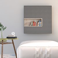 ESPEJO AMBAR NEGRO COLOR: NEGRO | MARCA: TUHOME