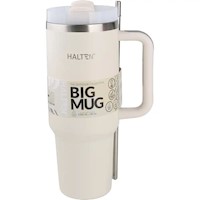 BIG MUG HALTEN ACERO INOX - BEIGE