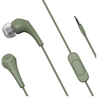 Audífono Motorola Earbuds 2 Ultra Ligero Sonido Sorprendente -C/Verde Militar