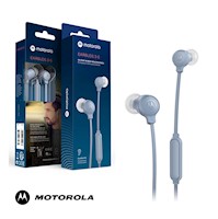 Audífonos Motorola IN EAR Wired C-Micro Earbuds 3-S - Azul