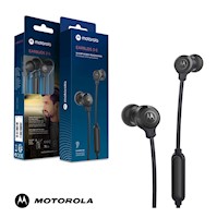 Audífonos Motorola IN EAR Wired C-Micro Earbuds 3-S - Negro