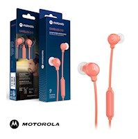 Audífonos Motorola IN EAR Wired C-Micro Earbuds 3-S - Durazno