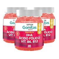 DHA PRENATAL PARA ADULTOS GOMITAS 03 Unidades - SOTTCOR