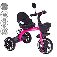 Triciclo Pedal EBaby CENIT 382 Fucsia