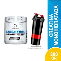 Creatina Monohidratada Dragon Pharma 300gr + Shaker Aleatorio