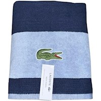 Toalla de Baño Lacoste 100 Algodon - Azul