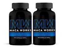 Levadura Cerveza & Maca Negra Maca Works - Pack x 2