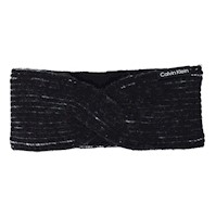 Vincha Diadema Calvin Klein Knot Polar Suave - Negro