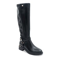 BOTA MUJER STHEF VESTIR NEGRO 8268