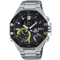 Reloj Casio Edifice ECB-10DB-1A Bluetooth Luz Led Digital Analogico Dial Negro