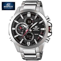 Reloj Casio Edifice Solar Bluetooth ECB-500D-1A Mobile Link Digital Analogico Dial Negro