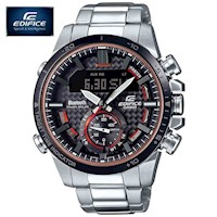 Reloj Casio Edifice Solar ECB-800DB-1A Bluetooth Digital Analogico Luz Led