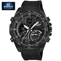 Reloj Casio Edifice Solar ECB-900PB-1A Bluetooth Digital Analogico Luz Led Correa Resina Negro