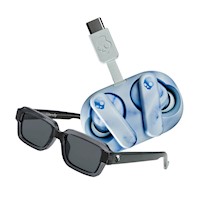 Pack Audífonos Bluetooth Sostenibles Ecobuds + Lentes de Sol Mauka Gris