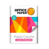 Papel Couche Office Paper Brillante 150g por 30 Hojas A4