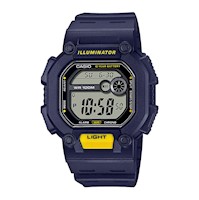 Reloj CASIO W-737H-2A Resina Juvenil Azul