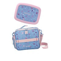 Set Lonchera y Porta Lonchera Bentgo Kids - Lavander Galaxy