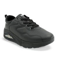 ZAPATILLA MUJER STHEF CASUAL NEGRO 8148