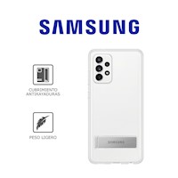 Case Ssg Clear Standing Cover EF-JA725 Para Galaxy A72 Transparente