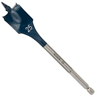 Broca de Paleta para Madera Bosch 1/4" Hexagonal 25 × 152 mm