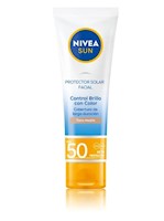 NIVEA Sun Face Shine Control Cream  FPS50 50ML Medium