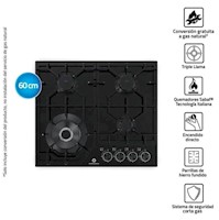 Cocina Empotrable 4 Hornillas Indurama EGASI 604CGNE
