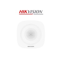 Sirena Hikvision DS-PS1-I-WB Interior Alarma de incendio, pánico e intrusión