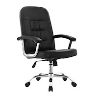 Silla de Oficina Giratoria Alaska Negro Eco Ofideas