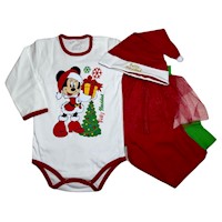 Conjunto Feliz navidad  talla 4