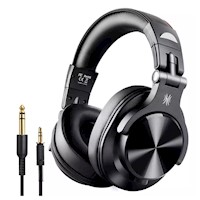 AUDIFONO - ONEODIO FUSION A70 BLACK WIRED HEADPHONE