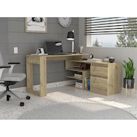 ESCRITORIO ALTEZA 2 CAJONES - DUNA | TUHOME