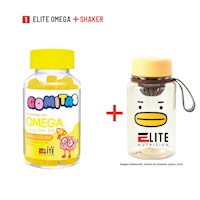 GOMITAS PARA NIÑOS  ELITE NUTRITION KIDS - ELITE OMEGA + SHAKER