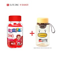 GOMITAS PARA NIÑOS  ELITE NUTRITION KIDS - ELITE ZINC + SHAKER