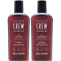 Daily Shampoo 250ml + Daily Conditioner 250ml American Crew Men