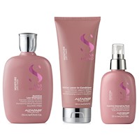 Shampoo Nutritivo 250ml + Acondicionador + Spray Alfaparf Moisture