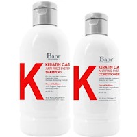 Shampoo Anti Frizz Post Alisado + Acondicionador Baor K Keratin Care