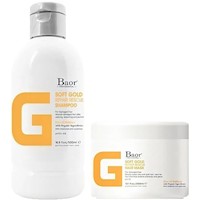 Shampoo Reparador + Mascarilla Baor G Soft Gold