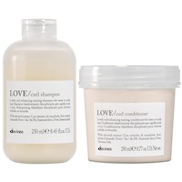 Shampoo Elastizante 250ml + Acondicionador Davines Love Curl