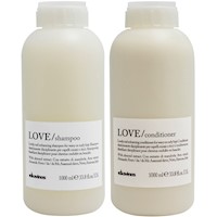 Shampoo Elastizante 1000ml + Acondicionador Davines Love Curl