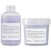 Shampoo Anti Frizz 250ml + Acondicionador Davines Love Smoothing