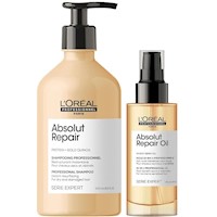 Shampoo Reparador 500ml + Sérum LOreal Absolut Repair