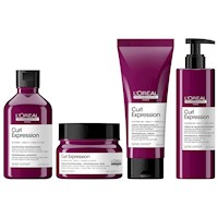 Shampoo Hidratante + Mascarilla + Crema + Gel LOreal Curl Expression