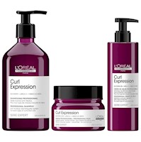 Shampoo en Gel 500ml + Mascarilla + Gel LOreal Curl Expression