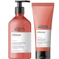 Shampoo Fortalecedor 500ml + Acondicionador 200ml LOreal Inforcer